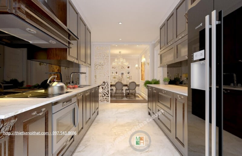 Mẫu tủ bếp gỗ tự nhiên được nhiều gia chủ yêu thích và lựa chọn nhiều trong vài năm trở lại đây. Liên hệ với Morehome để được tư vấn và hỗ trợ báo giá nhanh nhất. Hotline: 0975438686 (Mr.Chính) Tủ bếp gỗ tự nhiên