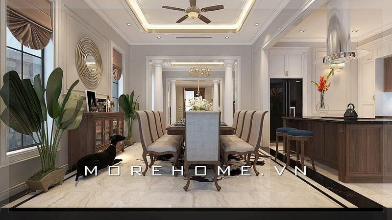 Làm mới với 16 mẫu thiết kế nội thất bàn ăn căn hộ, nhà phố, biệt thự với những tính năng vượt trội 