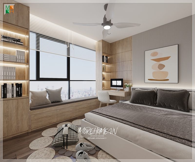 Giường ngủ được thiết kế theo phong cách hiện đại đang là xu hướng thịnh hành trong năm nay.