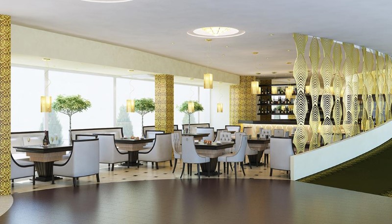 Mẫu thiết kế nội thất nhà hàng đẹp Mẫu thiết kế nội thất nhà hàng đẹp